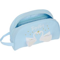 Safta Glow Lab Cisnes 812313332 Παιδικό Νεσεσέρ 26x9x16cm Γαλάζιο