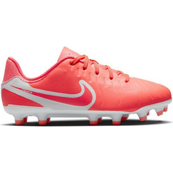 Nike Jr. Tiempo Legend 10 Academy FG/AG DV4348-800 Παιδικά Ποδοσφαιρικά Παπούτσια με Τάπες Κόκκινα