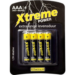 Xtreme Power AAA LR03 4τμχ