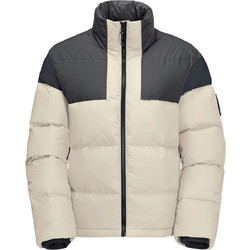 Jack Wolfskin 365 Fearless Γυναικείο Μπουφάν Χειμωνιάτικο Puffer Μακρύ Εκρού 1206451-5017