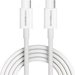 Technovo TN-D019 USB-C to USB-C 1m White 6939788803193