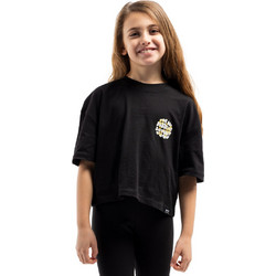 District75 Παιδικό T-Shirt Κοντομάνικο Μαύρο 125KGCR-403-071