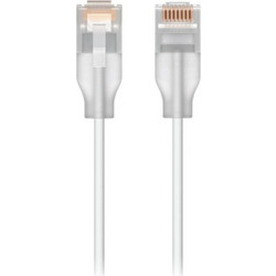 Ubiquiti U/UTP Cat.6 Καλώδιο Δικτύου Ethernet 0.15m White 24τμχ UACC-CABLE-PATCH-EL-015M-W-24