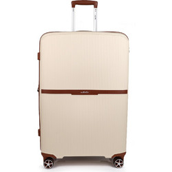 Dielle 190/70 19070 Βαλίτσα Μεγάλη 77x52x31cm με 4 Ρόδες Μπεζ