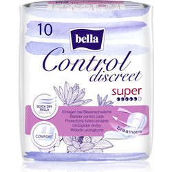 Bella Control Discreet Super Σερβιέτες Ακράτειας 5 Σταγόνες 10τμχ