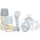 Suavinex Wonderland SX Pro Physiological Σετ Πλαστικά Μπιμπερό με Θηλή Σιλικόνης κατά των Κολικών 0-6m Light Blue