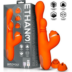 IntoYou Ethan Δονητής Rabbit 23.5cm Πορτοκαλί