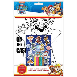 Paw Patrol Σετ Ζωγραφικής 31x21x2cm 12τμχ 11554-2
