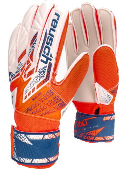 Reusch Attrakt Solid Παιδικά Γάντια Τερματοφύλακα Πορτοκαλί 5572516-2500