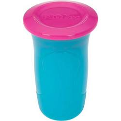 Nuby Ποτήρι 360 Ροζ 300ml