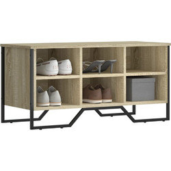 vidaXL Παπουτσοθήκη Ξύλινη Δρυς M90xΠ38xY45.5cm 848640