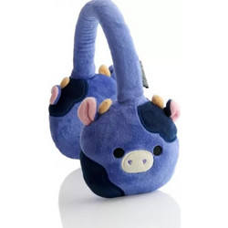 Lazerbuilt Squishmallows Ingred The Cow Ασύρματα Bluetooth Παιδικά Ακουστικά Over Ear Πολύχρωμα