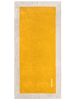 Feel & Touch Caribbean Πετσέτα Θαλάσσης Κίτρινη 80x170cm
