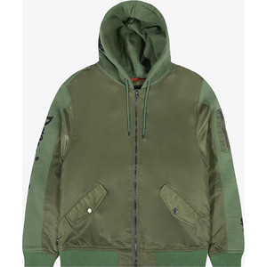 The Hundreds Ανδρικό Μπουφάν Χειμωνιάτικο Bomber Χακί T23F203010