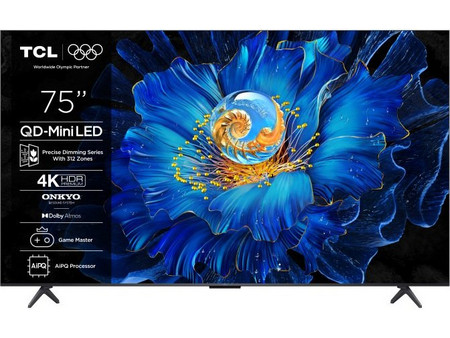 TCL QD-Mini LED 75C6KS Smart Τηλεόραση 75" 4K UHD Mini LED HDR (2025)
