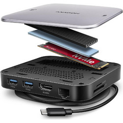Axagon HMC-UFO USB-C Docking Station με HDMI Ethernet