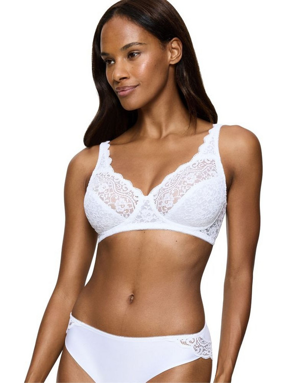 Triumph Amourette Bralette με Μπανέλα Λευκό 10210704-0003