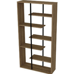 Hanah Home Βιβλιοθήκη 90x29.5x173.2cm 875ZNA3659