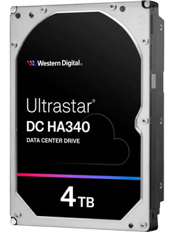 Western Digital Ultrastar DC HA340 4TB HDD Σκληρός Δίσκος 3.5" Sata 3 7200rpm με 256MB Cache