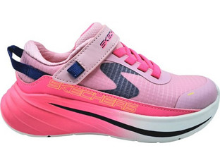 Skechers Wavy 92 Παιδικά Sneakers με Φωτάκια Ροζ Φούξια Navy Μπλε 303571L-LPHP