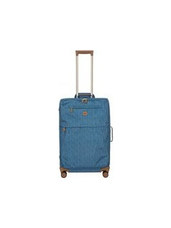 Bric's X-Travel Βαλίτσα Μεσαία 71x44x25cm με 4 Ρόδες Μπλε