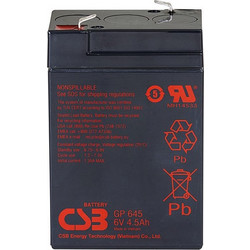 CSB GP645 Μπαταρία VRLA-AGM 6V 4.5Ah