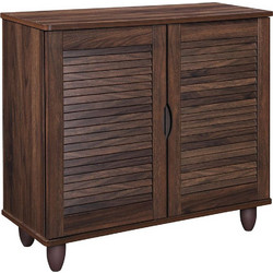 Woodwell Παπουτσοθήκη Ξύλινη Καρυδί M70xΠ33xY77cm Ε83720