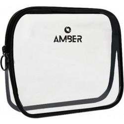 Amber AM2030 Γυναικείο Νεσεσέρ Ταξιδίου 21x6x17cm Διαφανές