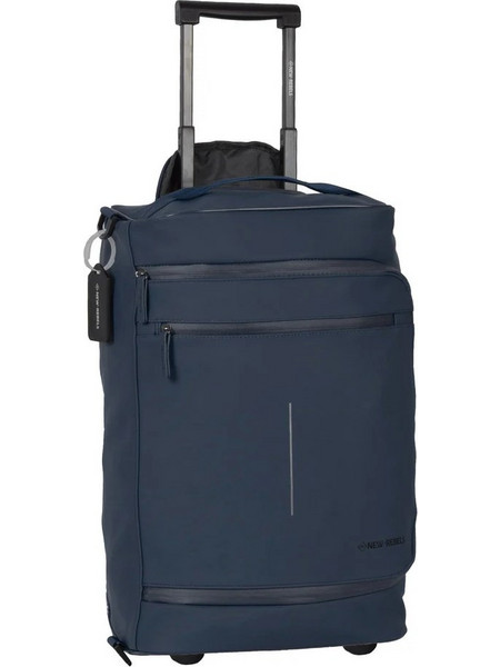 New Rebels Harper 211.01702 Βαλίτσα Καμπίνας 50x32x18cm με 2 Ρόδες Navy Μπλε