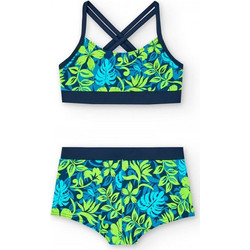 Boboli Παιδικό Μαγιό Bikini Set για Κορίτσι Πράσινο Navy Μπλε 821427-9592