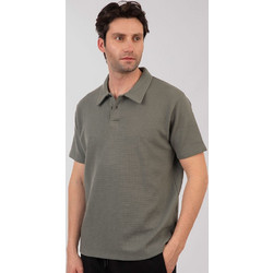 Double Ανδρική Μπλούζα Polo Κοντομάνικη Πράσινο Mint PS-3051