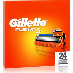 Gillette Fusion 5 Ανταλλακτικά Ξυραφάκια με 5 Λεπίδες & Λιπαντική Ταινία 24τμχ
