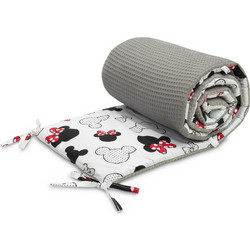 Sensillo Mice Πάντα Κούνιας Λευκό Γκρι 30x180cm 223044