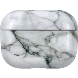 Sonique PC Marble Θήκη Σιλικόνης για Apple AirPods Pro 1 Λευκή