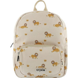 Trixie Lively Lion Σχολική Τσάντα Πλάτης Νηπιαγωγείου Μπεζ T97140