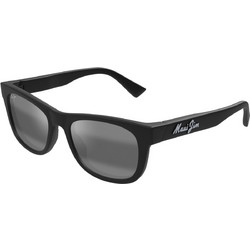 Maui Jim MJ0687S 001 Ανδρικά Γυαλιά Ηλίου Τετράγωνα Κοκάλινα Μαύρα με Γκρι Φακό
