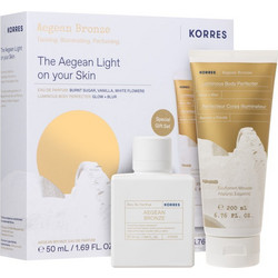 Korres Aegean Bronze Eau de Parfum 50ml + Luminous Body Perfecter 200ml