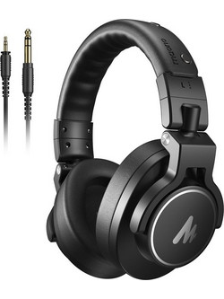 Maono MH700 Ενσύρματα & Ασύρματα Bluetooth Ακουστικά Over Ear Μαύρα