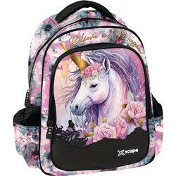 Graffiti Xscape Unicorn Σχολική Τσάντα Πλάτης Νηπιαγωγείου Ροζ 259292