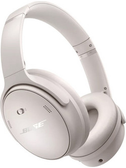 Bose QuietComfort Ενσύρματα & Ασύρματα Bluetooth Ακουστικά Over Ear με Noise Cancelling Λευκά