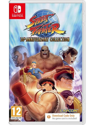 Street Fighter 30th Anniversary Collection Key Nintendo Switch