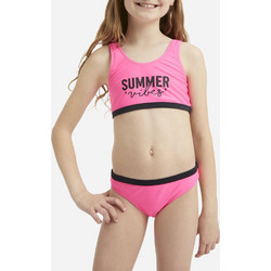 Firefly Παιδικό Μαγιό Bikini Set για Κορίτσι Φούξια Μαύρο 430680-902