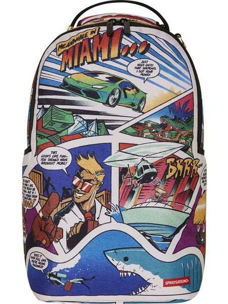 Sprayground 305 Retro Comic B7170 Αδιάβροχο Σακίδιο Πλάτης 20lt Πολύχρωμο