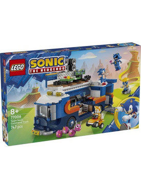 Lego Sonic The Hedgehog Team Sonic Command Truck για 8+ Ετών 77006