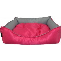 WoofModa Καναπές Κρεβάτι Σκύλου Φούξια Γκρι 45x40cm WOM1039