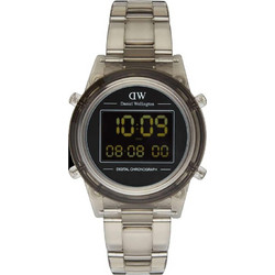 Daniel Wellington Retro Ψηφιακό Ανδρικό Ρολόι Χρονογράφος με Ασημί Λουράκι DW00100760