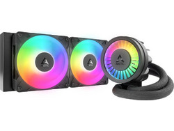 Arctic Liquid Freezer III Pro 240 Black Υδρόψυξη CPU 120mm ARGB για Socket AM4 / 1700 / AM5 / 1851