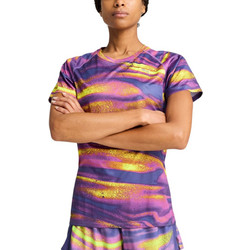 Puma Run Velocity Tee Γυναικείο Αθλητικό T-Shirt Πολύχρωμο 526577-89