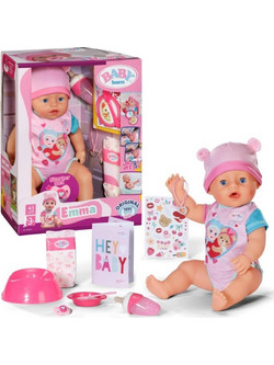 Zapf Creation Baby Born Emma Κούκλα με Αξεσυάρ