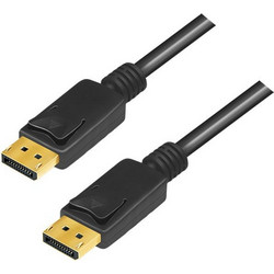 LogiLink Καλώδιο DisplayPort 1.4 to DisplayPort Male 5m Black CV0139